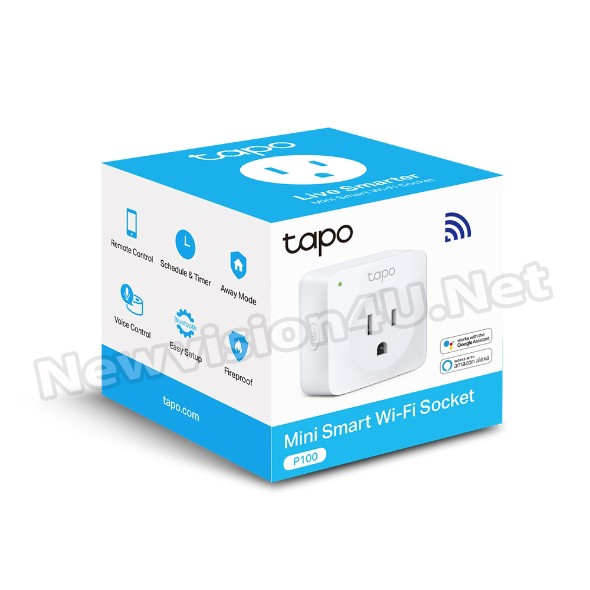 ภาพหน้าปกสินค้าSmart Plug Tapo P100 New Mini Smart Wi-Fi Socket Smart Plug By NewVision4u.net จากร้าน vision4u.net บน Shopee