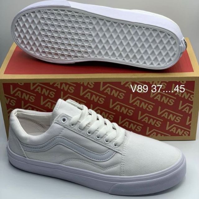 vans-old-skool-classic-ขาวล้วน