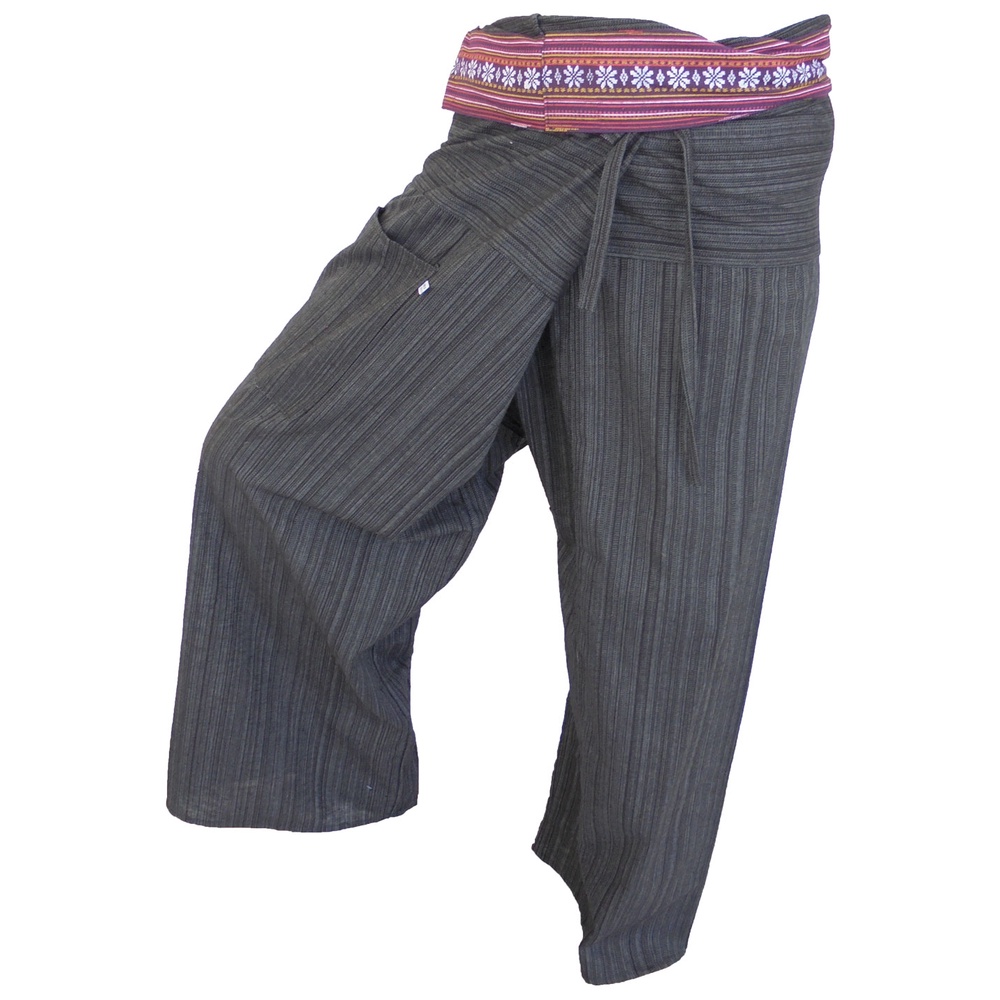 กางเกงเล-กางเกงสะดอขายาว-free-size-ขนาดรอบเอว-56-นิ้ว-142cm-ความยาว-40-นิ้ว-102cm-กางขาก๋วย-กางเกงขายาวผ้าฝ้า