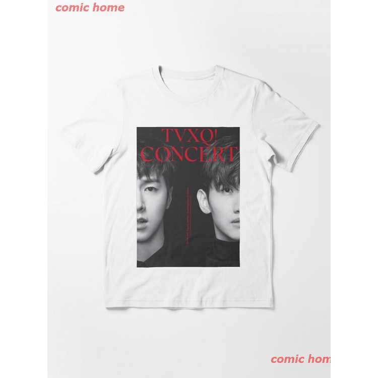 2022-tvxq-essential-t-shirt-ผู้หญิง-ดพิมพ์ลาย-เสื้อยืดผ้าฝ้าย-คอกลม-cotton-ความนิยม-discount-unisex