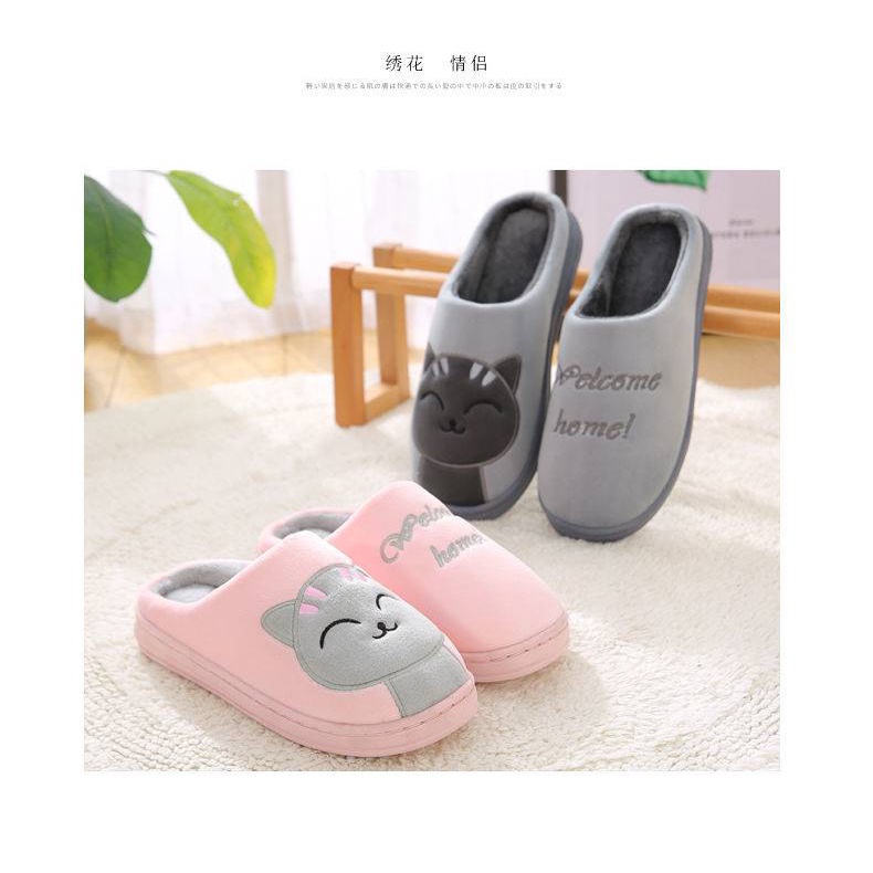 at-houseone-slippers-รองเท้าสลิปเปอร์-แมวขนนุ่ม-รองเท้าแฟชั่น-ใส่ในออฟฟิต-กันลื่น-ใส่ในบ้าน-หรือ-ใส่ที่ทำงาน