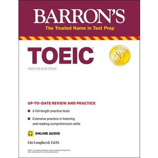 (ศูนย์หนังสือจุฬาฯ) TOEIC (WITH ONLINE AUDIO) (BARRONS TEST PREP) (9781506273426)