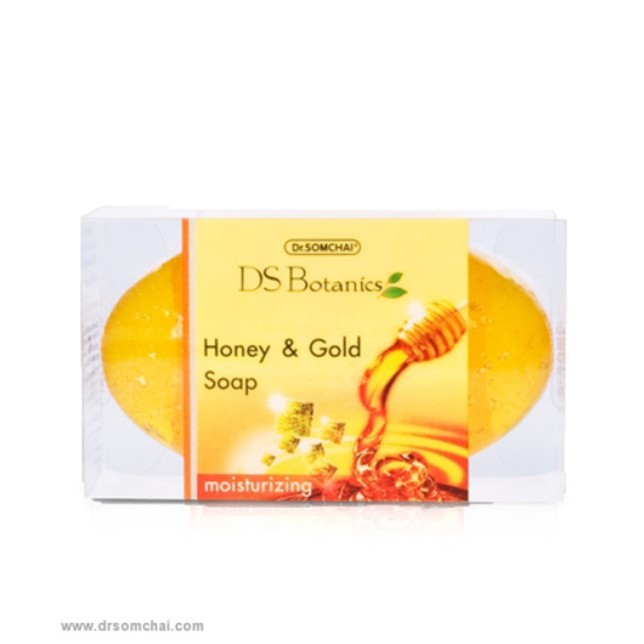 dr-somchai-honey-amp-gold-soap-80-g-ดร-สมชาย-สบู่น้ำผึ้งและทองคำบริสุทธิ์-80-g