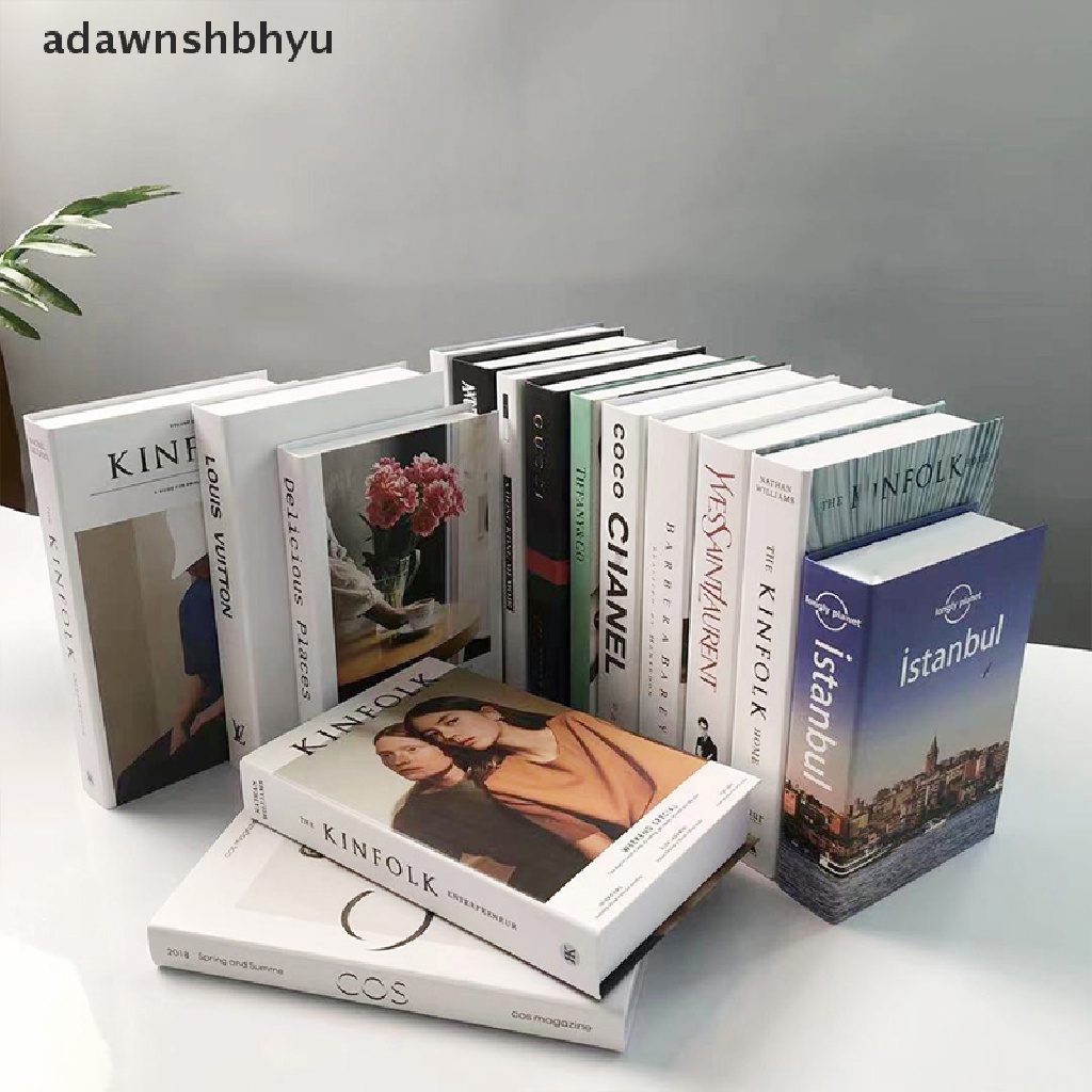 adawnshbhyu-หนังสือปลอม-หรูหรา-สําหรับตกแต่งบ้าน-โต๊ะกาแฟ