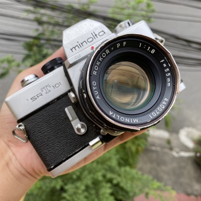 กล้องฟิล์ม-minolta-srt-101-พร้อมเลนส์
