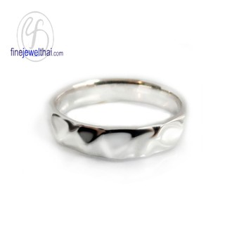 Finejewelthai แหวนเงิน-เงินแท้ 925-แหวนหมั้น-แหวนแต่งงาน-Silver-Wedding-Ring - R120000