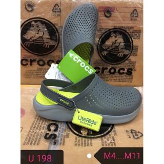 สินค้า #ราคาพิเศษ#Crocs LiteRide™ สวมรุ่นใหม่ใส่สบาย，รองเท้าชายหาด