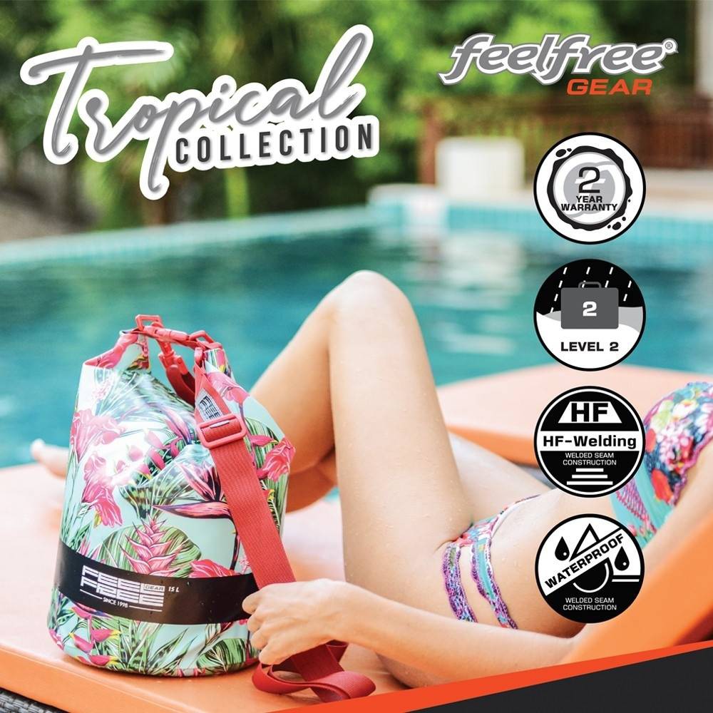 feelfree-tropical-tube-15l-กระเป๋ากันน้ำ-ถุงกันน้ำ-พรีเมี่ยม