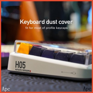 Keyboard Mouse dust cover ฝาครอบคีย์บอร์ดอะคริลิคกันฝุ่นสําหรับแป้นพิมพ์ 60% 75% 87 84 104 Gh60 Xd60 Fl980 NJ68 NJ80 Poker 2