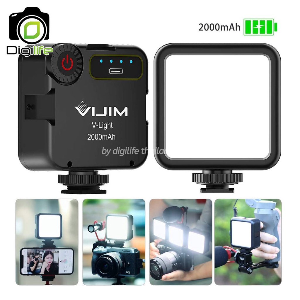 vijim-led-v-light-5500k-2000-mah-ไฟ-led-video-light-ไฟวิดีโอ-live-สด-ถ่ายภาพ