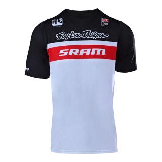 สปอตสินค้า TLD Pro  SRAM เสื้อแขนสั้น เสื้อสำหรับขี่รถจักรยานยนต์ / จักรยาน เสื้อผ้าจักรยานมืออาชีพ