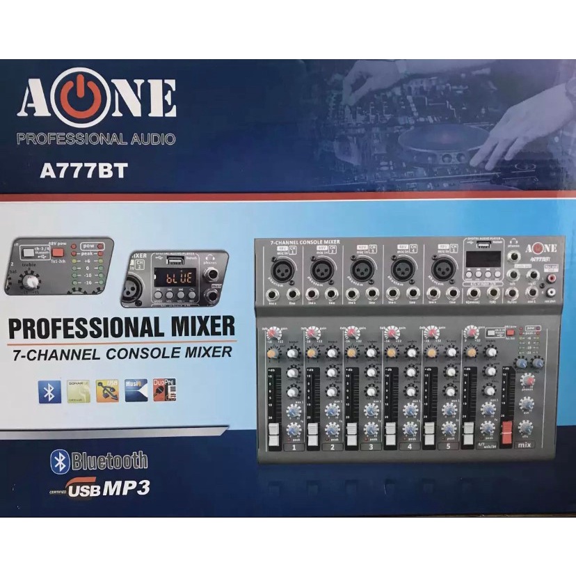 a-one-มิกเซอร์-7ช่อง-live-mixing-studio-audio-sound-mixer-console-usb-ฺbluetooth-รุ่น-a777bt-รุ่นใหม่ล่าสุด