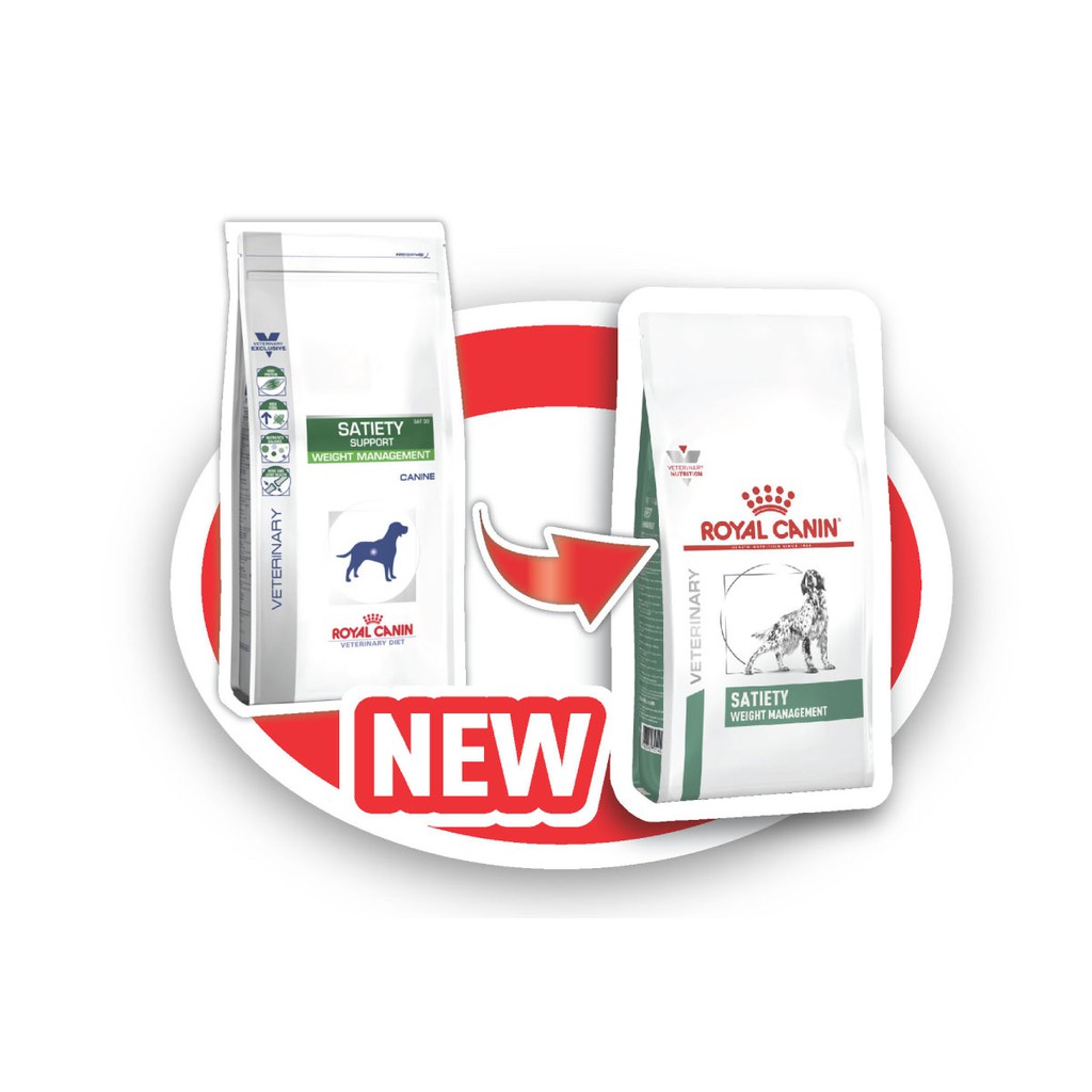 SATIETY WEIGHT MANAGEMENT อาหารประกอบการลดน้ำหนักชนิดเม็ด สุนัขอ้วน หิว ...