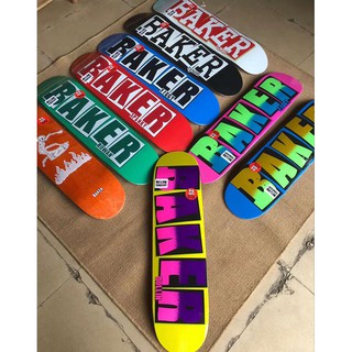 ภาพหน้าปกสินค้า8INCH  8.25 INCH BAKER !!! FREE GRIPTAPE !!!31*8INCH 8.25 INCH SKATEBOARD DECK Baker Pro สเก็ตบอร์ดสำหรับสเก็ตบอร์ด 7 plys canandian ที่เกี่ยวข้อง