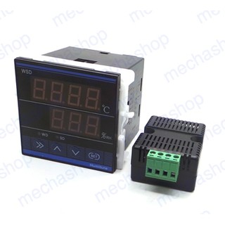 เครื่องความคุมอุณหภูมิและความชื้น Digital Temperature and Humidity RS485 TDK0302LA แถมเซนเซอร์