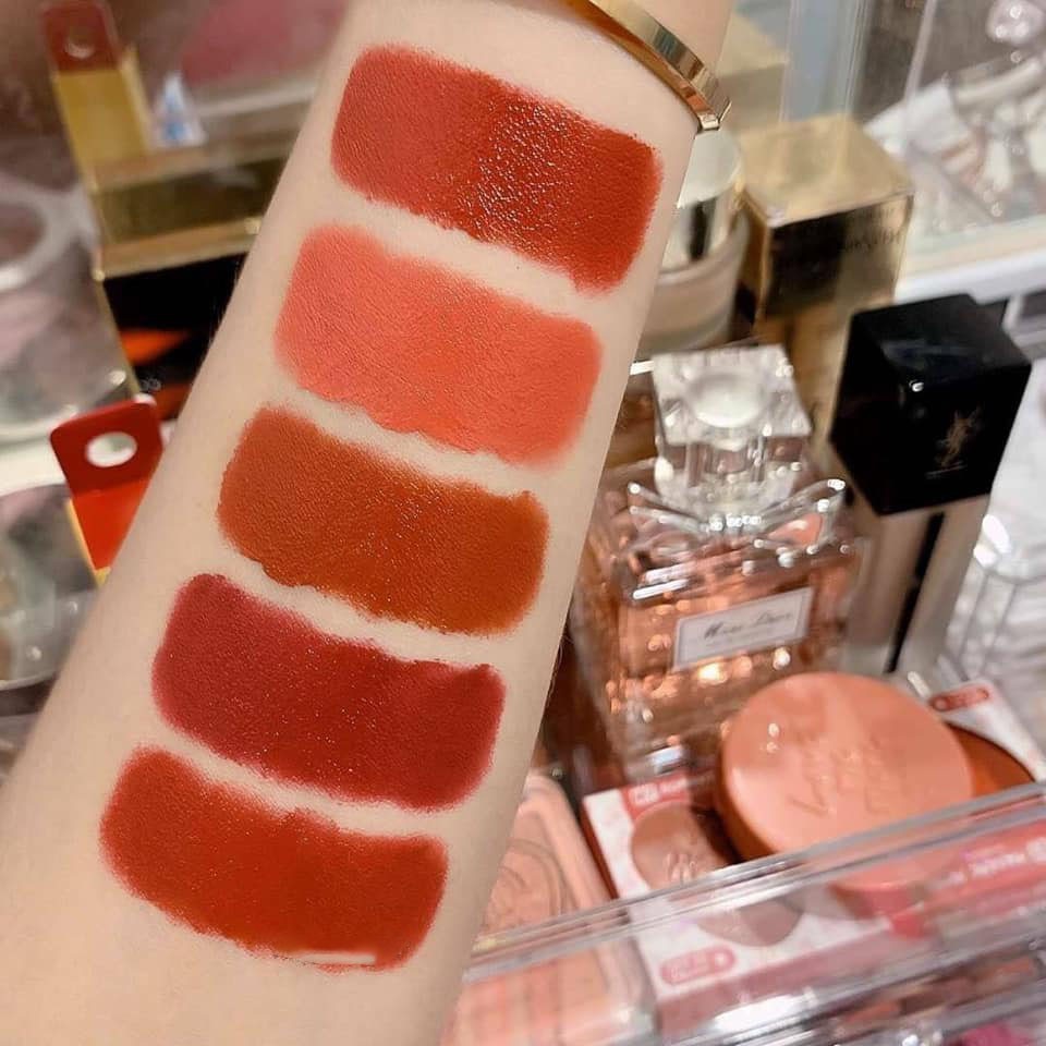 ลิปสติก-heng-fang-sweet-peach-5สี
