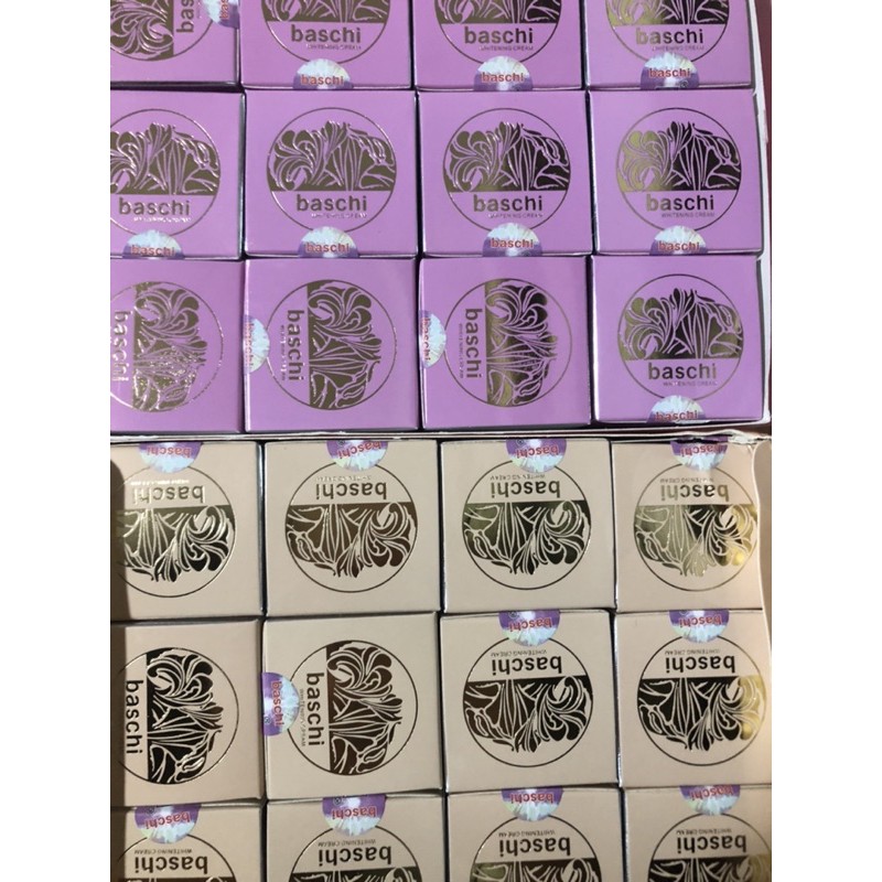 ครีมบาชิbaschiรุ่น5กรัม ของแท้💯%(กลางวัน+กลางคืนได้2กระปุก) | Shopee ...