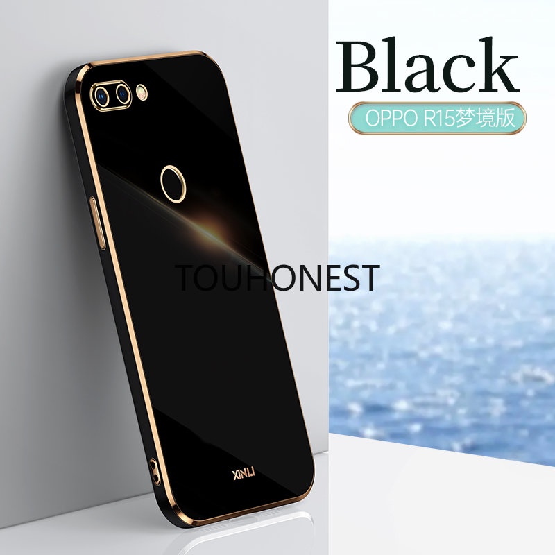 เคส OPPO R15 R17 Pro R15X R11 R11S K1 Silica Gel Protection Anti-drop ...