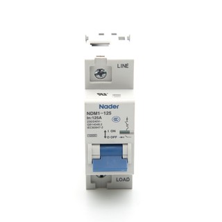 NADER NDB1-125 NDM1-125 C125/1 Breaker นาเดอร์ เบรคเกอร์ 1P 125A 🚀จัดส่งเลย! 🚀