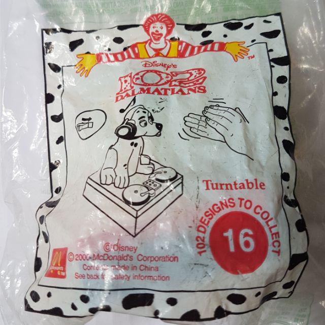 Disney's 102 Dalmatians McDonald happy meal Thailand ปี 2000 VG