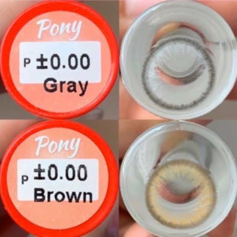 pony-gray-pony-brown-บิ๊กอายราคาถูกที่สุดคอนแทคเลนส์พร้อมส่ง