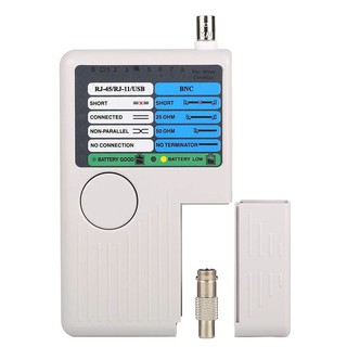 เครื่องทดสอบสายเคเบิลเครือข่าย RJ45 RJ11 RJ12 CAT5 UTP LAN Cable Tester เครื่องตรวจจับระยะไกลเครื่องมือทดสอบเครือข่าย