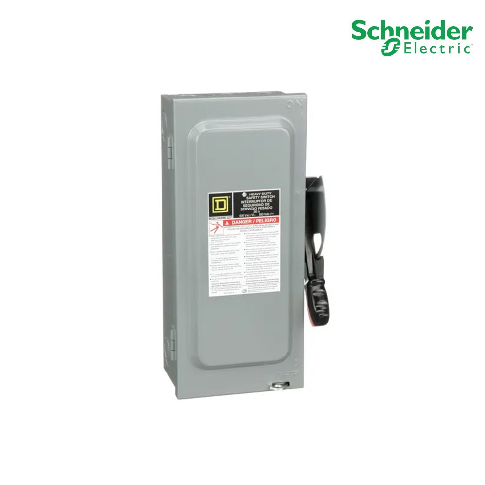 Schneider Safety Switch 30 แอมป์ สำหรับไฟ 3 เฟส 600V Heavy Duty