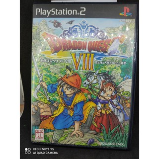 แผ่นแท้ Playstation 2เกมส์ Dragon Quest 8 สภาพสวย คู่มือครบ เหมาะแก่การสะสม สินค้าดี ไม่มีย้อมแมว