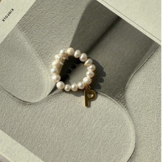 ภาพขนาดย่อของภาพหน้าปกสินค้าwhisper.ring - Sea Me Ring แหวนไข่มุกทะเลน้ำจืดแท้ แหวนตัวอักษร แหวนคู่ แหวนชื่อ แหวนน่ารัก แหวนเกาหลี จากร้าน whisper.ring บน Shopee