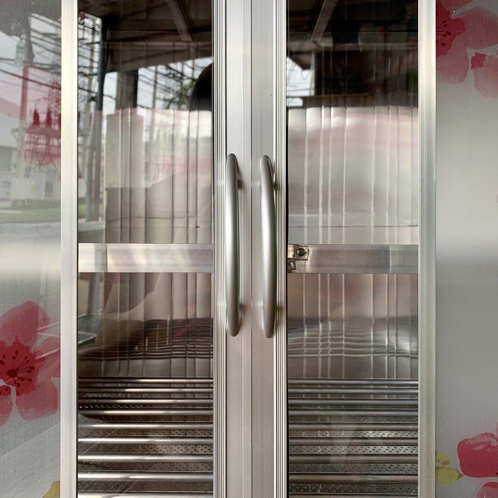 ภาพสินค้ามือจับตู้ มือจับตู้กับข้าวพลาสติก มือจับลิ้นชัก มือจับประตู สีเงิน ทรงโค้ง ระหว่างรู 10 ซม. จากร้าน nvfurniture บน Shopee ภาพที่ 6