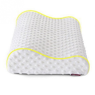 【บลูไดมอนด์】Slow rebound foam memory pillow orthopedic neck care pillows in bedding cervical health 30*50cm baby/adult p