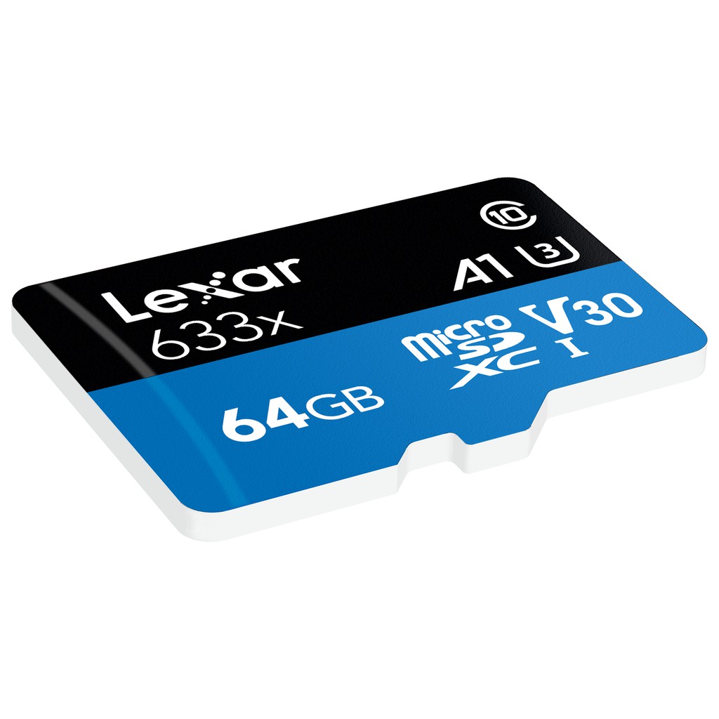 ภาพสินค้าLexar 64GB High-Performance Micro SDXC 633x จากร้าน legendthailand บน Shopee ภาพที่ 3