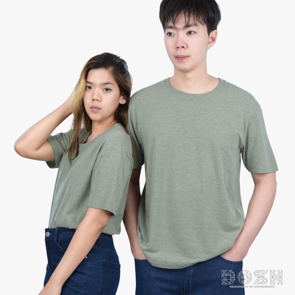 dosh-basic-t-shirtsเสื้อยืด-คอกลม-แขนสั้น-สีเขียว-fumt5001-lg