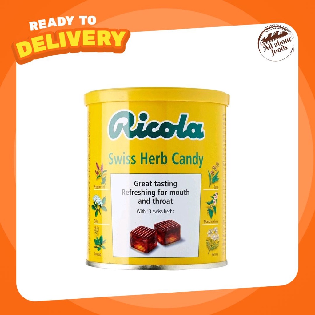 Ricola Swiss Herb Candy Original Herb 250 g. ริโคล่า ริโคลา ลูกอม ...