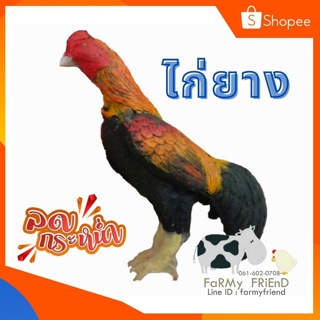 ไก่ยาง-ไก่ปลอม-ไก่ล่อ-ไก่นวม