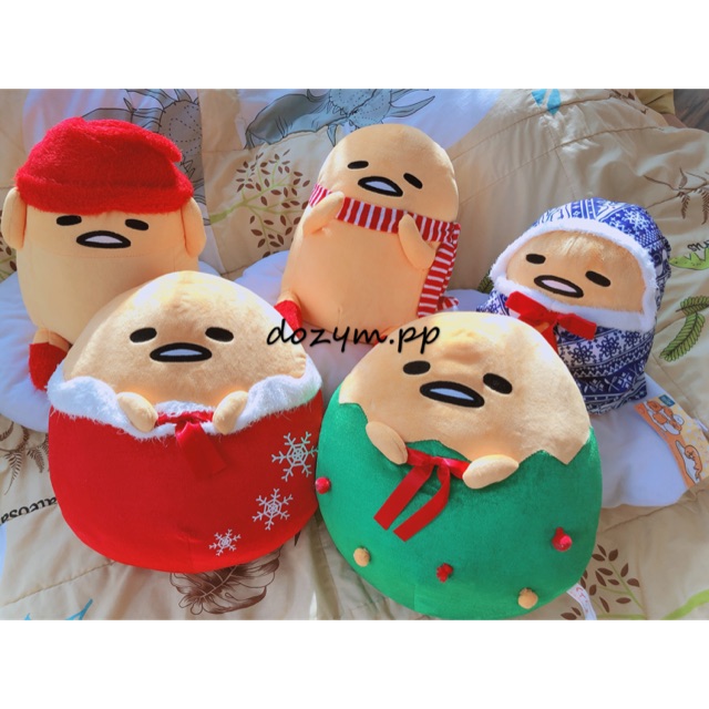 ตุ๊กตาน้องไข่ขี้เกียจ-gudetama-ฤดูหนาว