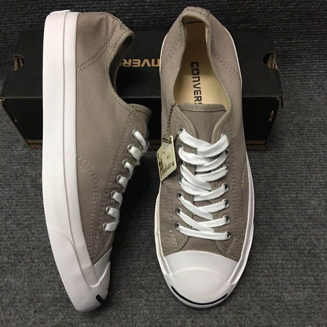 converse-purcell-jack-สีเทา-ฟรีกล่อง