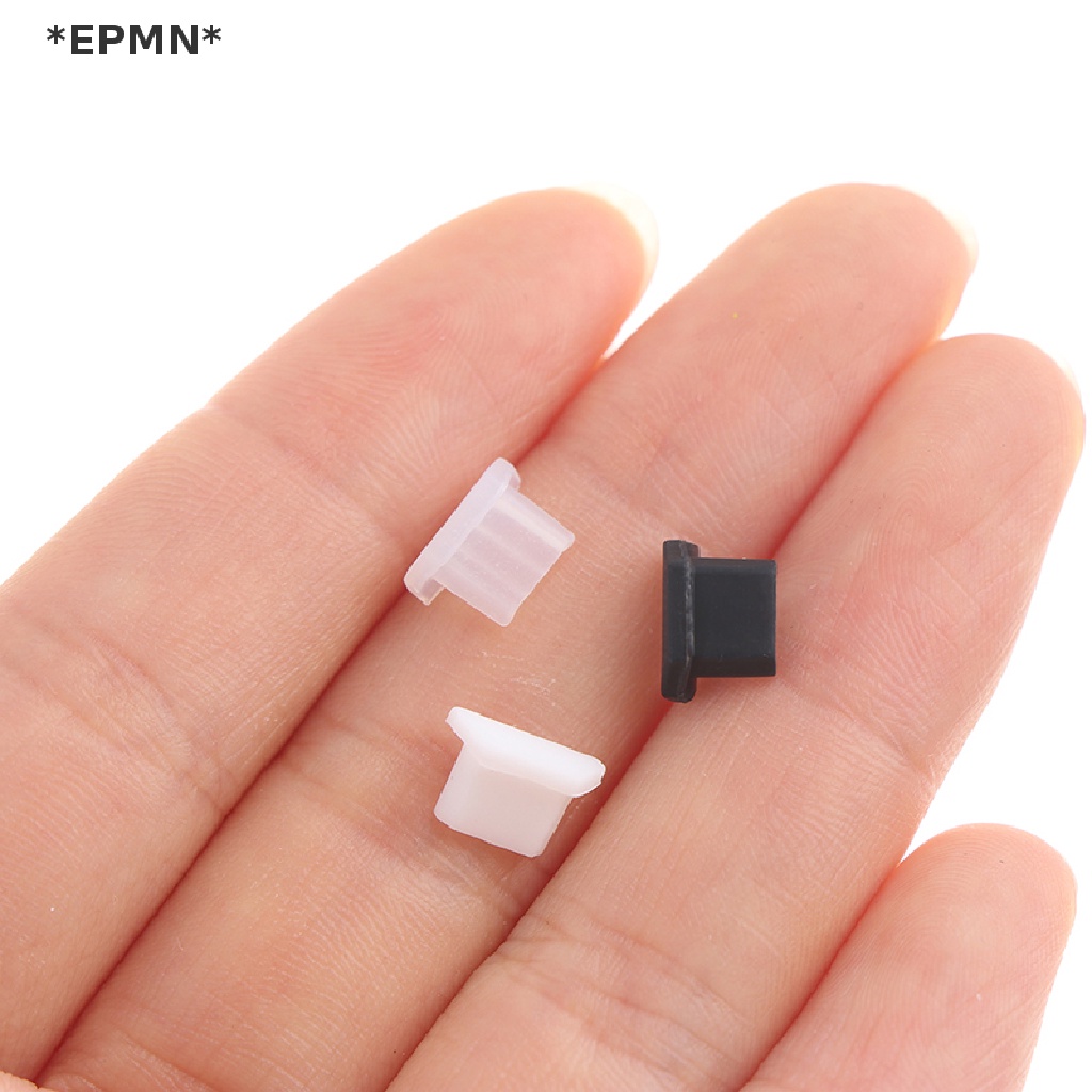 epmn-ฝาครอบพอร์ตชาร์จ-micro-usb-กันฝุ่น-10-ชิ้น