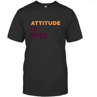 Alex Smith Attitude is Free เสื้อยืดลําลอง แขนสั้น คอกลม ผ้าฝ้ายแท้ แฟชั่นสําหรับผู้ชาย