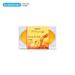 Dr.Somchai Honey&Gold Soap 80 g. ดร.สมชาย สบู่น้ำผึ้งและทองคำบริสุทธิ์ 80 g.