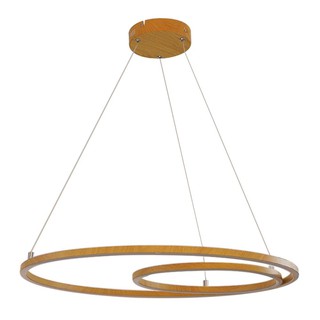 Bouquet lamp LED RING PENDANT CARINI VP0224-2 MODERN ALUMINIUM/PLASTIC WOOD 1-LIGHT Interior lamp Light bulb โคมไฟช่อ ไฟ