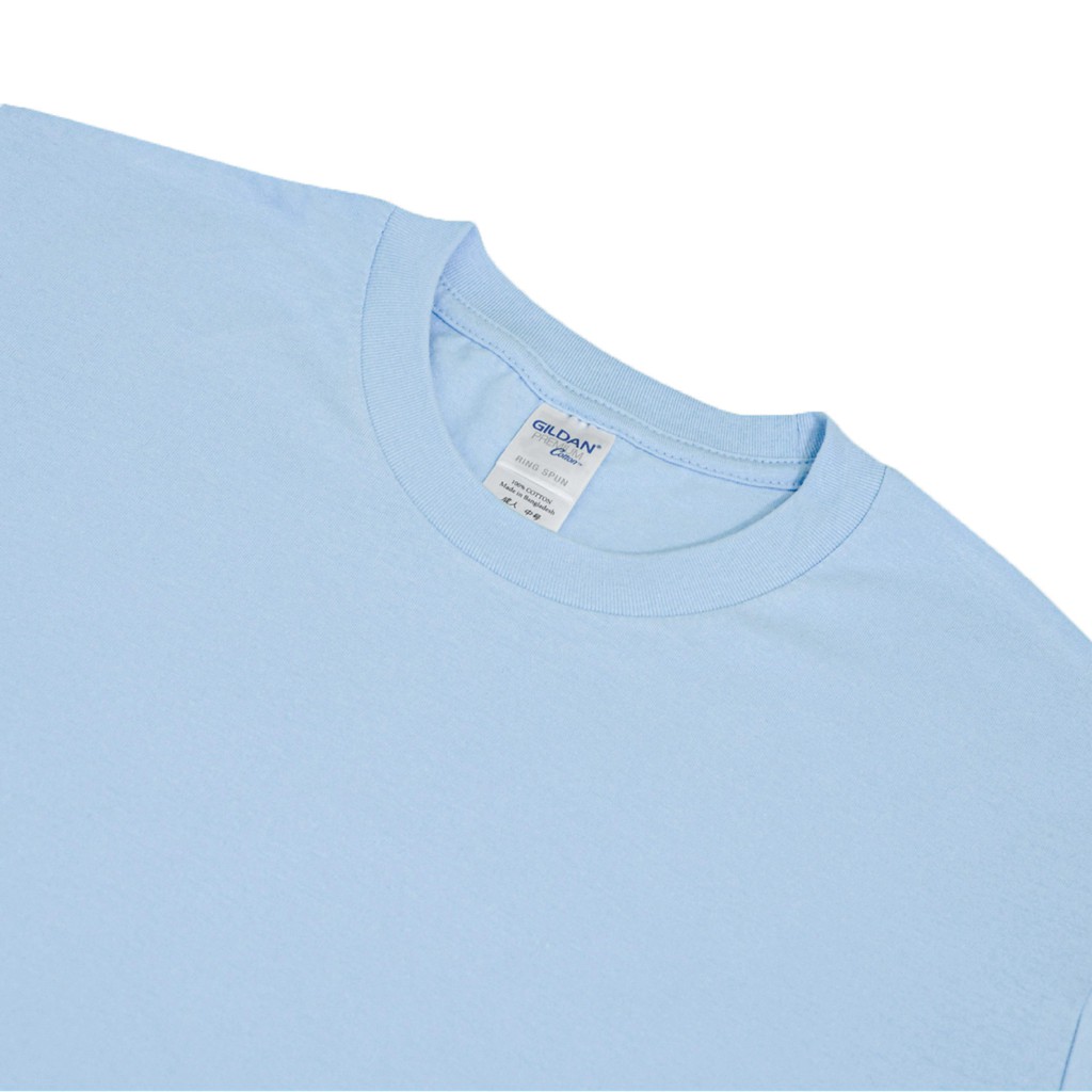 ภาพหน้าปกสินค้าGildan Premium Cotton Adult T-Shirt Light Blue เสื้อยืดแขนสั้น - ฟ้าอ่อน จากร้าน limillust บน Shopee