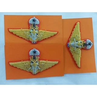 เครื่องหมายปีกร่มดิ้นงานฝีมือแม่บ้านลพบุรีราคา390 photo