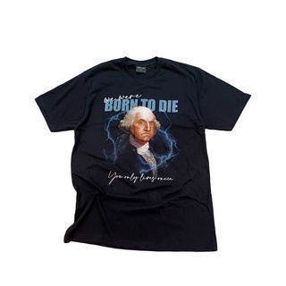 ESCAPE VIBE BORN TO DIE TEE BLACK