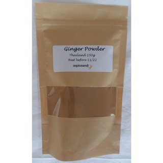 ผงขิง จาก ประเทศ ไทย  Ginger Ginger Powder 150g Bag Aspiceandi