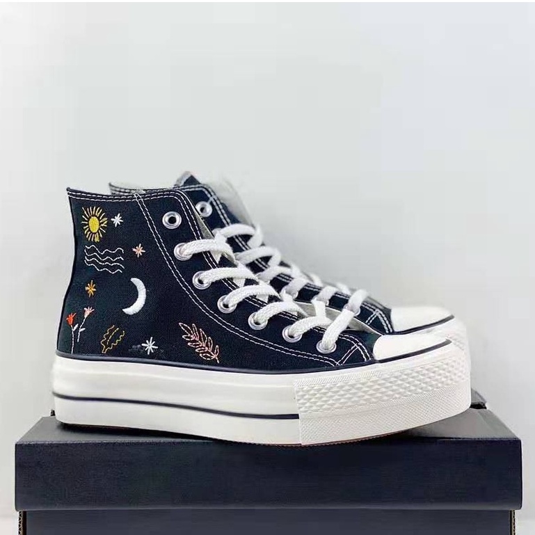 converse-รองเท้าผ้าใบลําลอง-พื้นหนา-ปักลายดวงจันทร์-ดาว-แฟชั่นสําหรับผู้ชาย-และผู้หญิง-เหมาะกับการเล่นกีฬา-231