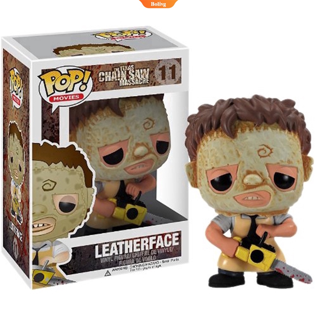 funko-popthe-texas-saw-massacre-โมเดลตุ๊กตาหนัง-11-โมเดลพร้อมกล่องป้องกันของเล่นสําหรับเด็ก