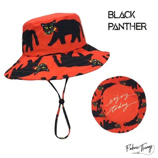 Fabric Things หมวกบักเก็ต Black Panther Bucket Hat (Orange)