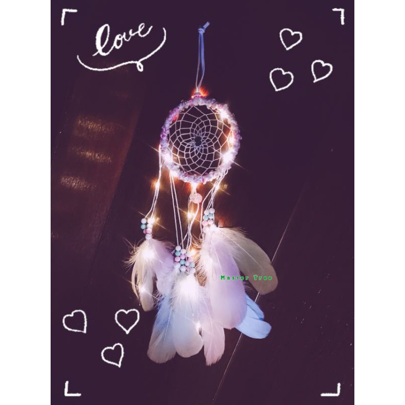 mastercheech-ตาข่ายดักฝัน-dream-catcher-มีไฟ-led-พร้อมส่ง