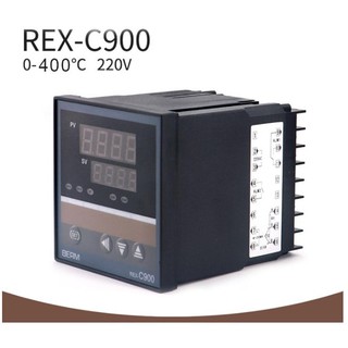 " สินค้าพร้อมส่ง " เครื่องควบคุมอุณหภูมิดิจิตอล REX-C900FD 00-M*AN  0-400 C K Type RELAY output